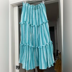 Tuckernuck aquamarine skirt-NWT-L